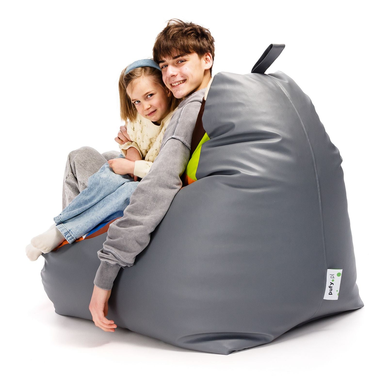 Pouf poltrona sacco seduta keiko s patchwork ecopelle