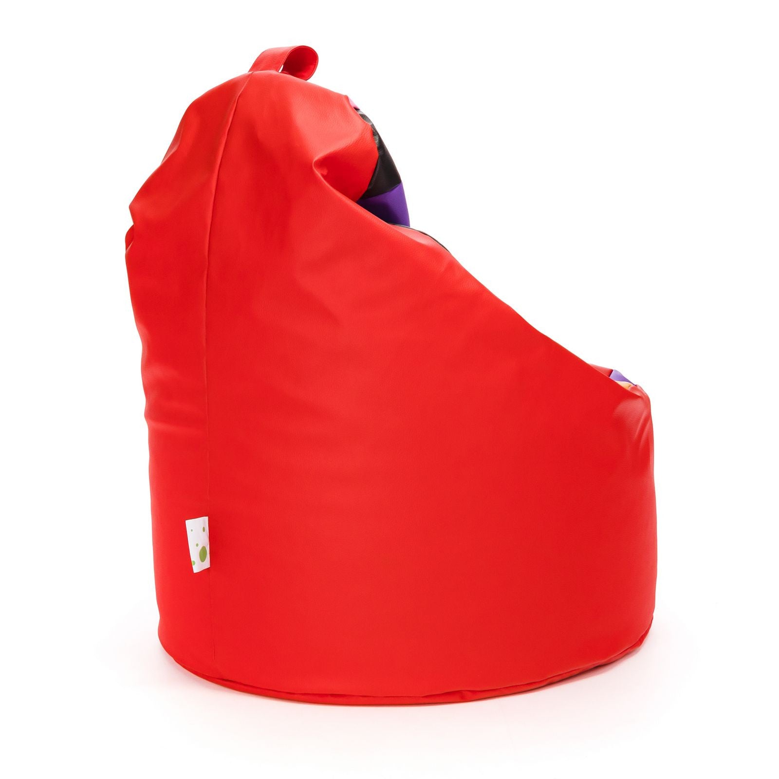 Pouf poltrona sacco seduta yoko patchwork ecopelle
