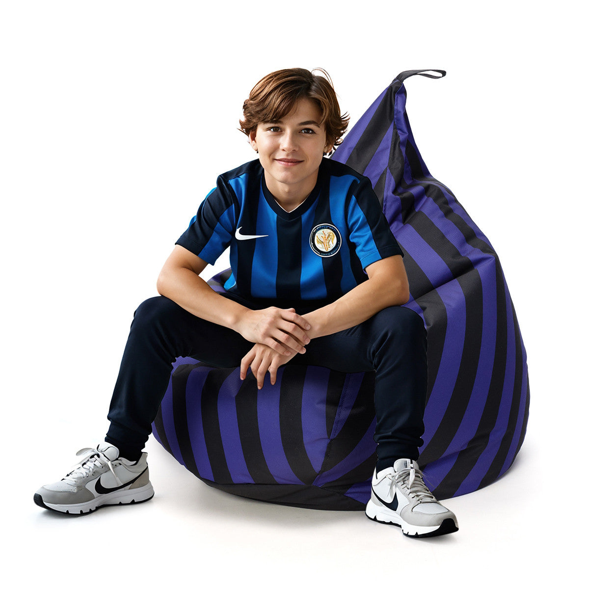 Pouf Poltrona Sacco Oscar Sport con maniglia