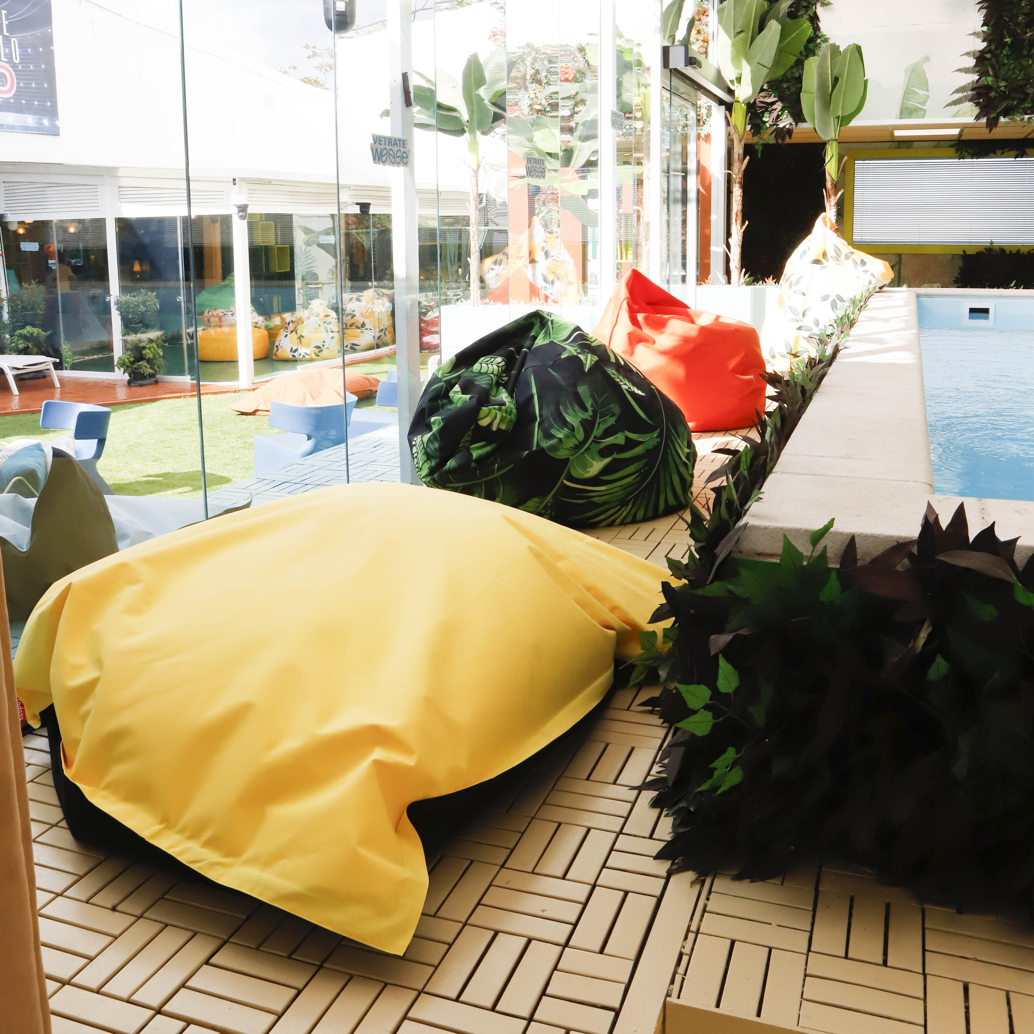 COVER Pouf Cuscino 100% Waterproof