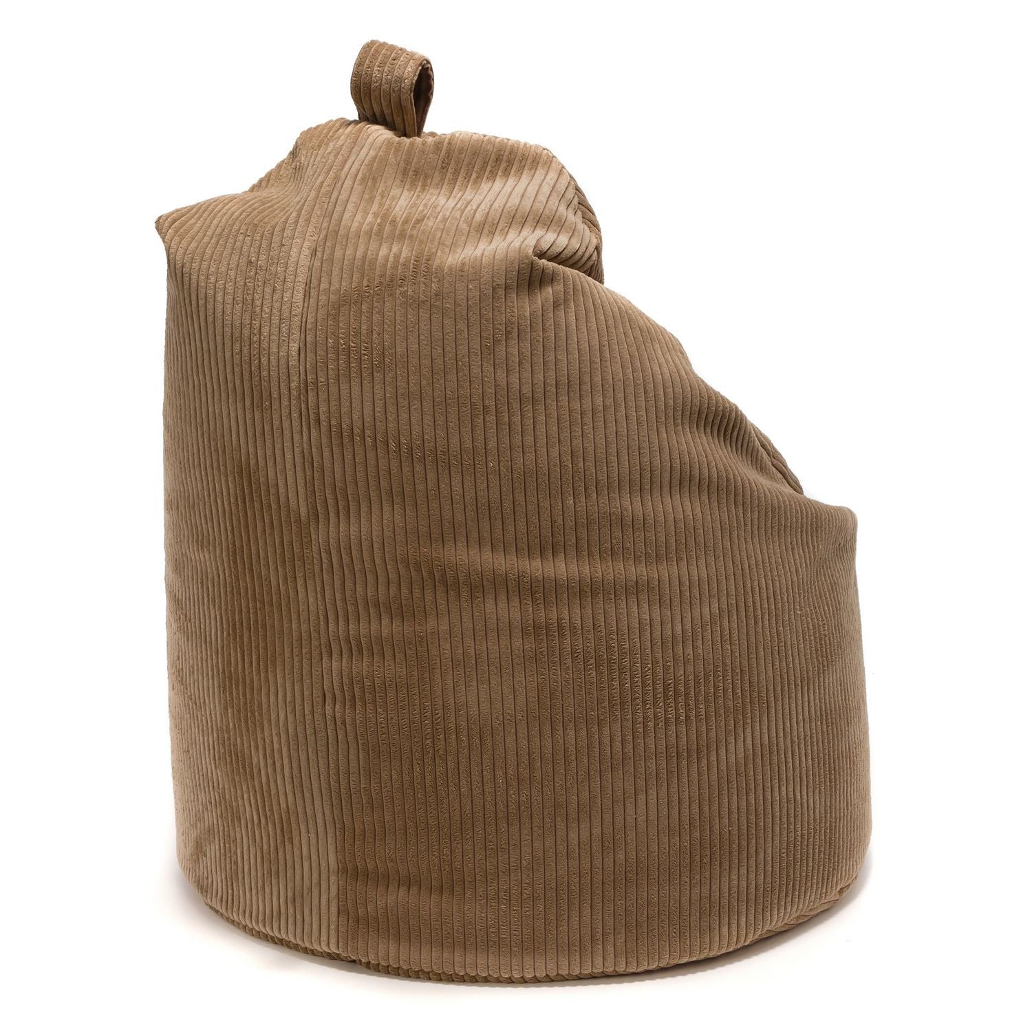 Yoko Pouf Poltrona Sacco In Velluto Cuscino e Maniglia Inclusi