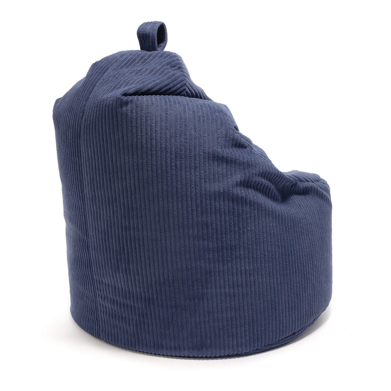 Yoko Pouf Poltrona Sacco In Velluto Cuscino e Maniglia Inclusi