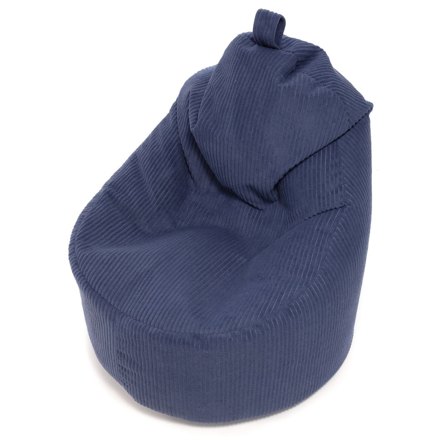 Yoko Pouf Poltrona Sacco In Velluto Cuscino e Maniglia Inclusi