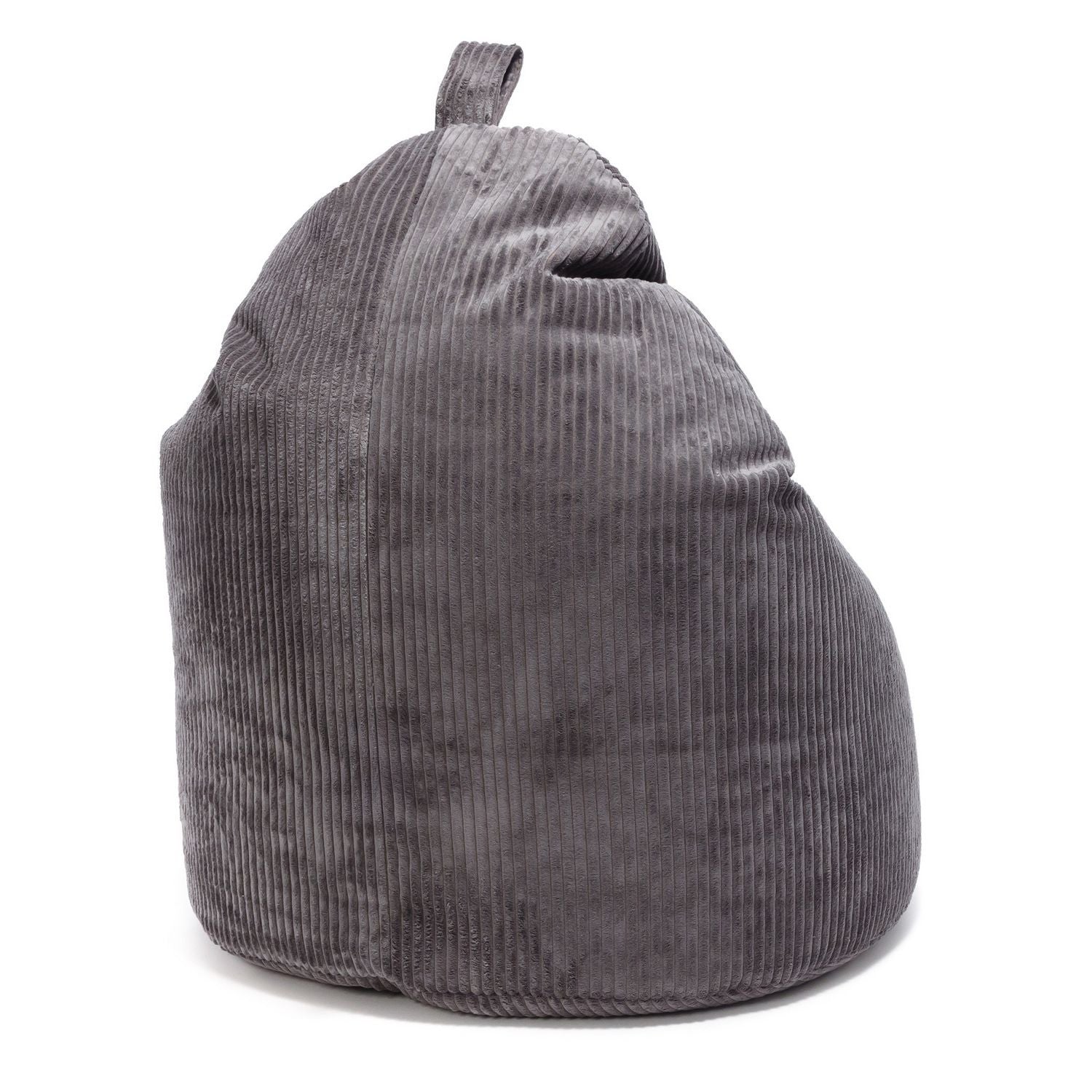 Yoko Pouf Poltrona Sacco In Velluto Cuscino e Maniglia Inclusi