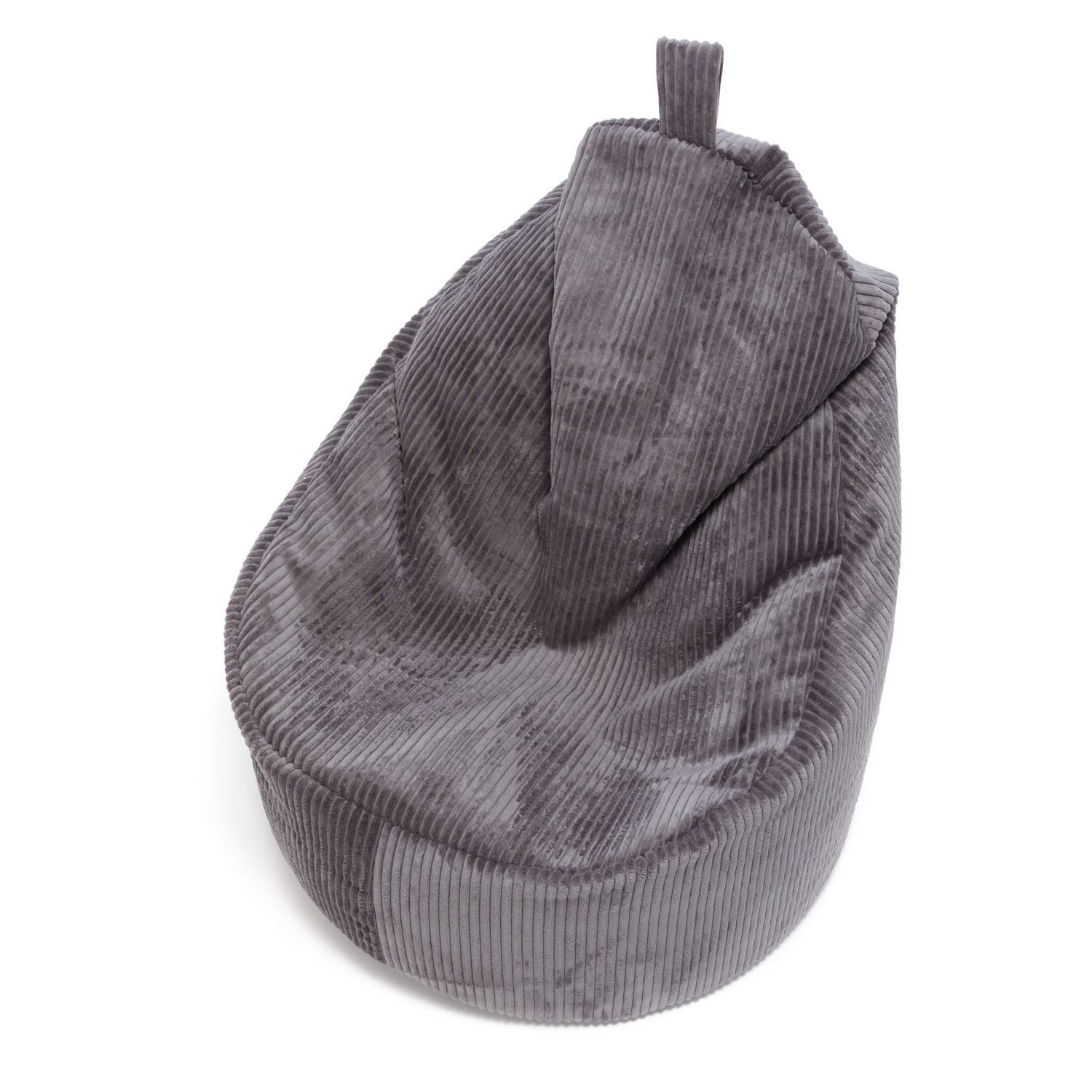 Yoko Pouf Poltrona Sacco In Velluto Cuscino e Maniglia Inclusi