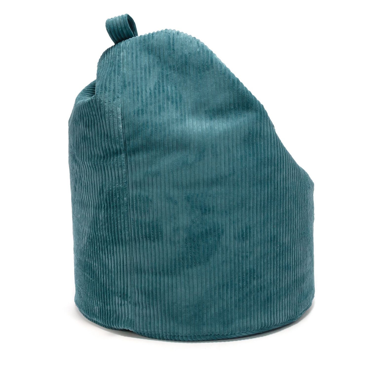 Yoko Pouf Poltrona Sacco In Velluto Cuscino e Maniglia Inclusi
