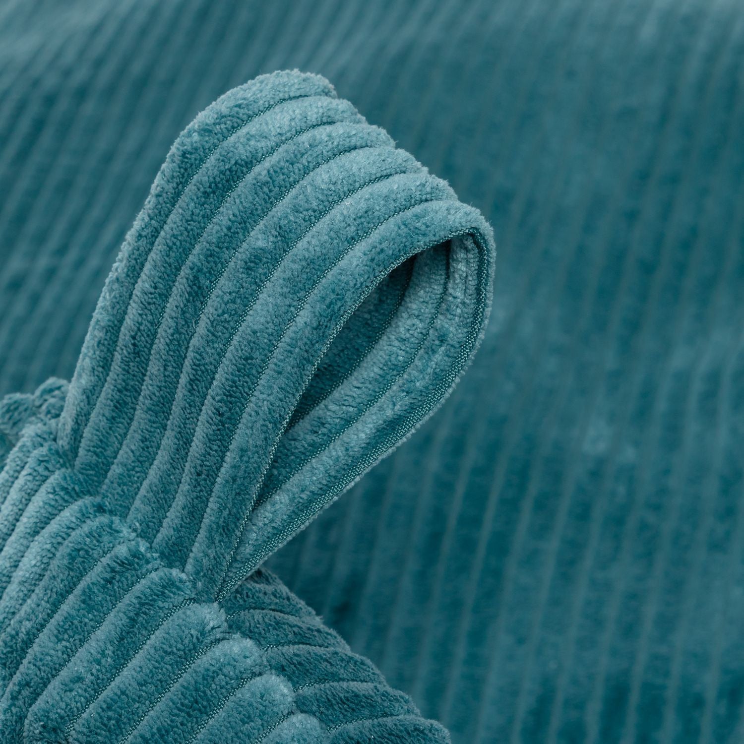 Yoko Pouf Poltrona Sacco In Velluto Cuscino e Maniglia Inclusi