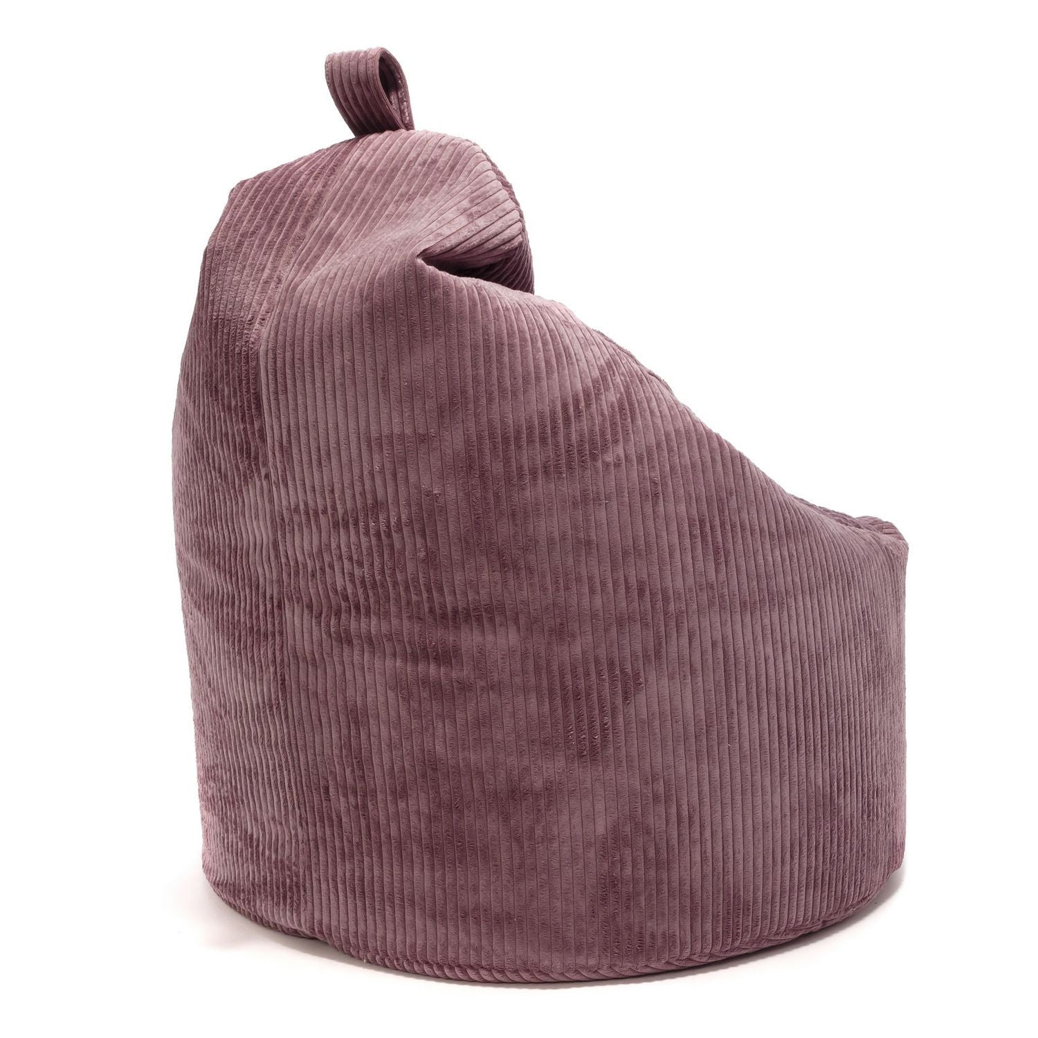 Yoko Pouf Poltrona Sacco In Velluto Cuscino e Maniglia Inclusi