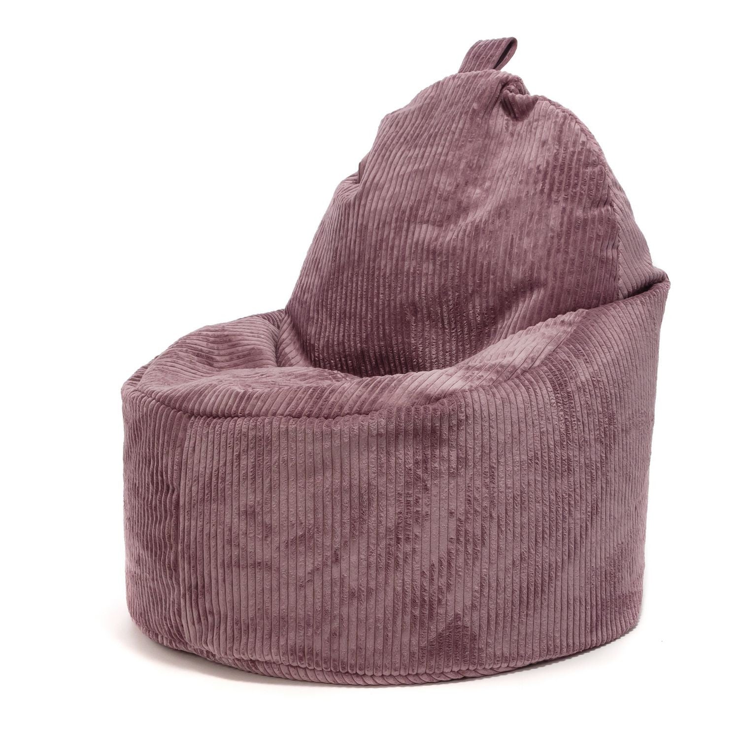 Yoko Pouf Poltrona Sacco In Velluto Cuscino e Maniglia Inclusi