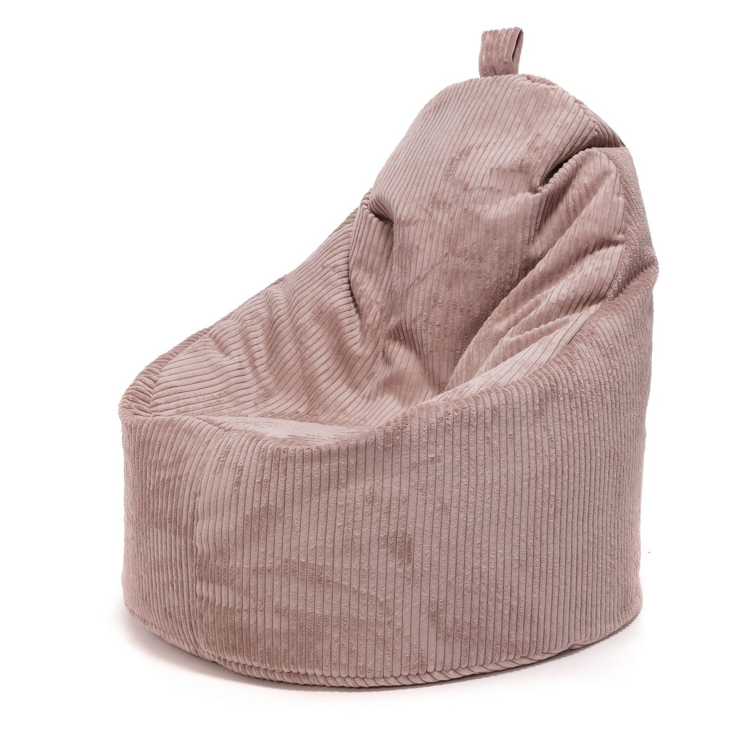 Yoko Pouf Poltrona Sacco In Velluto Cuscino e Maniglia Inclusi