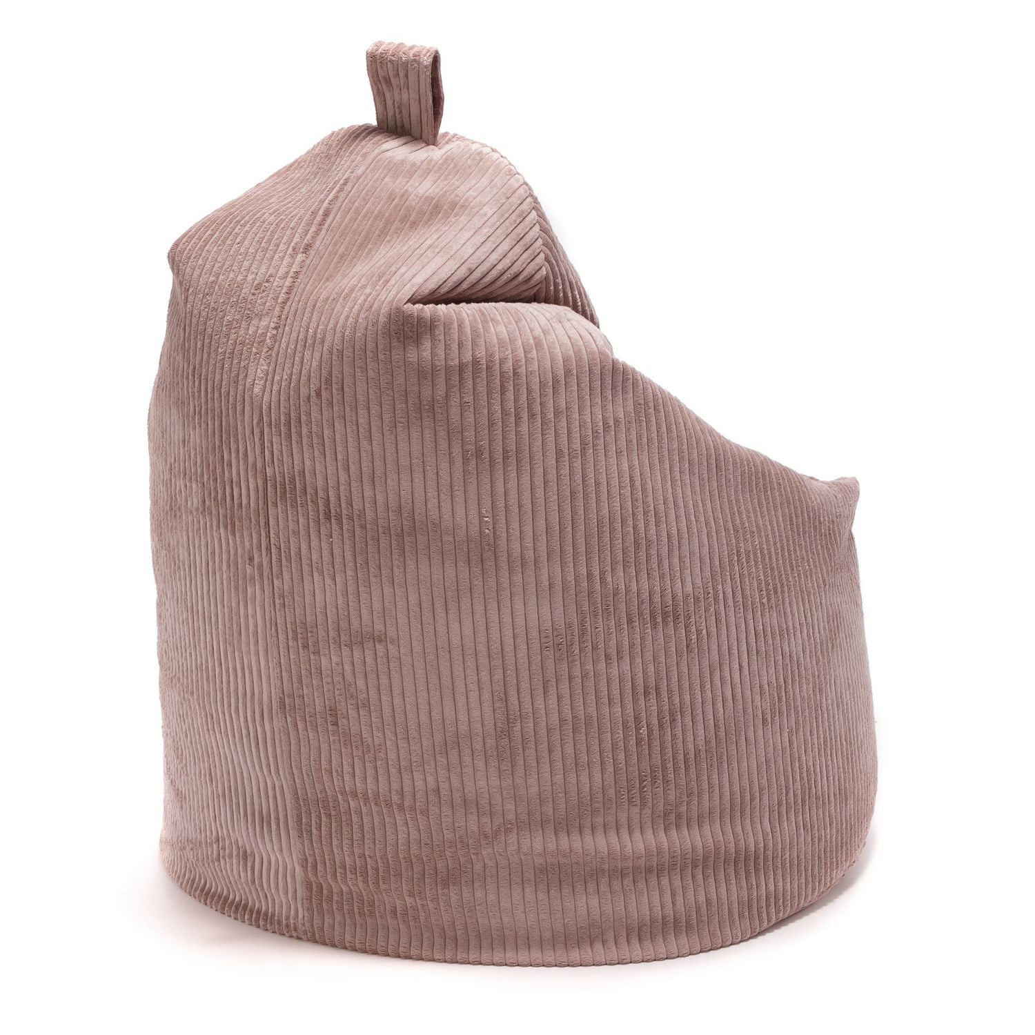Yoko Pouf Poltrona Sacco In Velluto Cuscino e Maniglia Inclusi