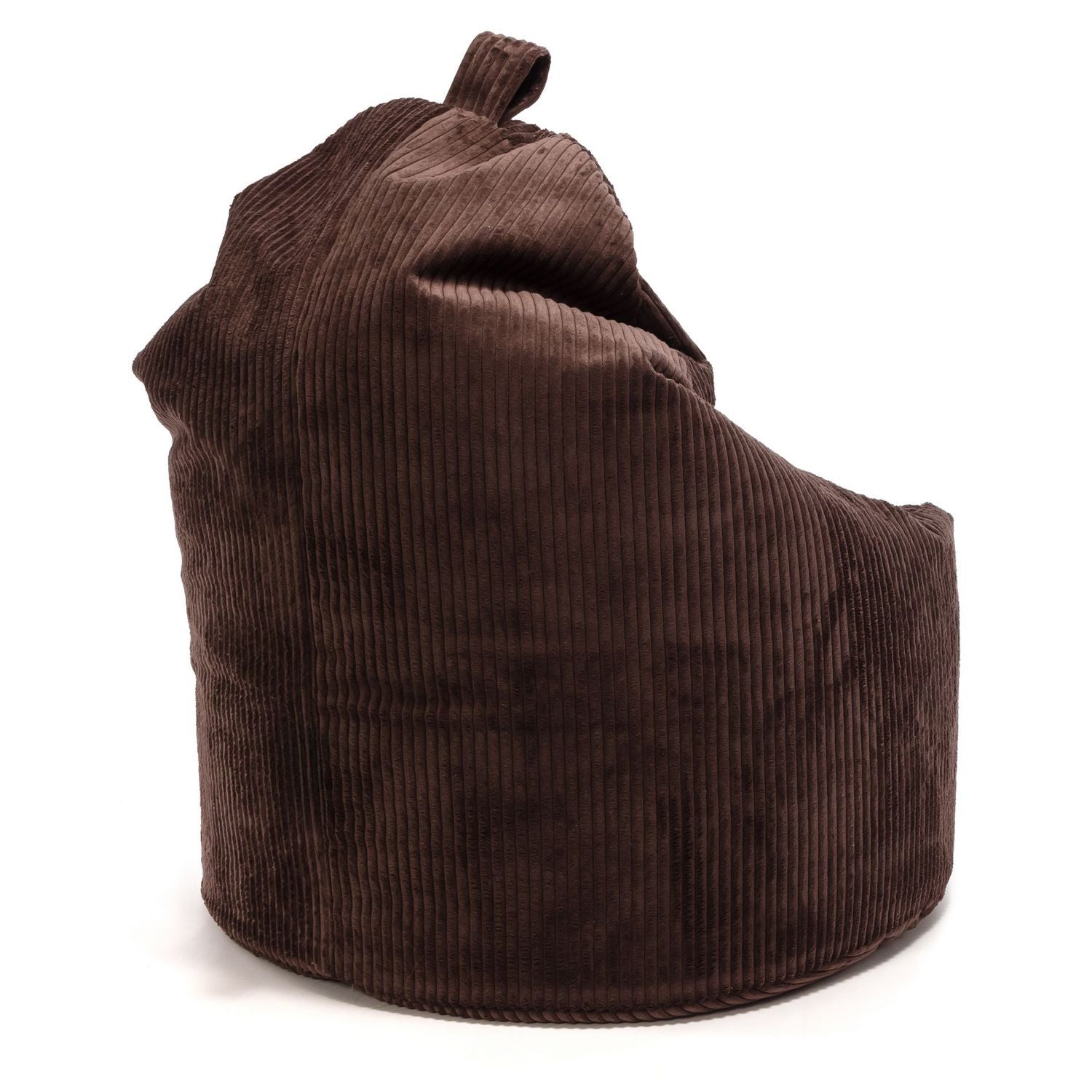 Yoko Pouf Poltrona Sacco In Velluto Cuscino e Maniglia Inclusi