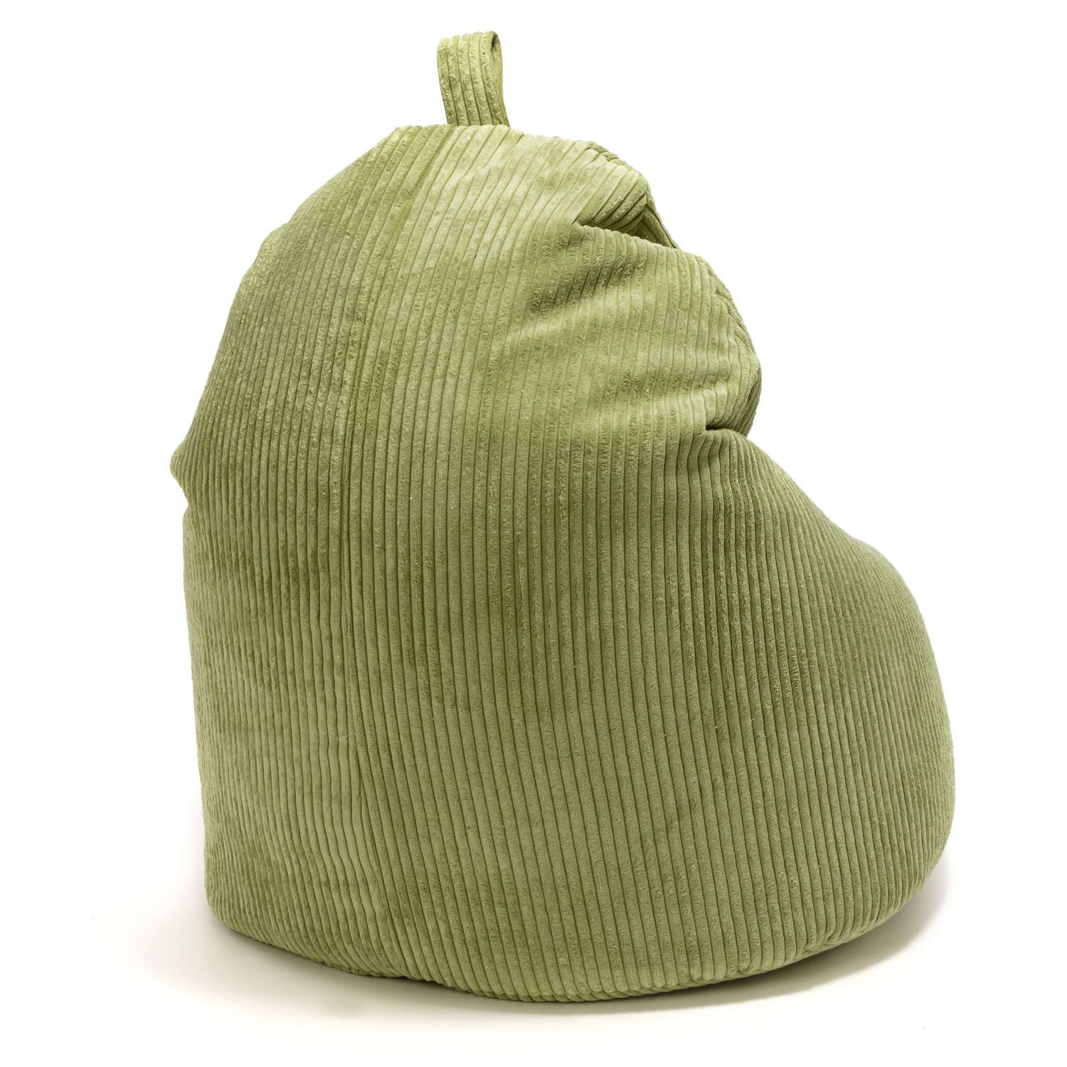 Yoko Pouf Poltrona Sacco In Velluto Cuscino e Maniglia Inclusi
