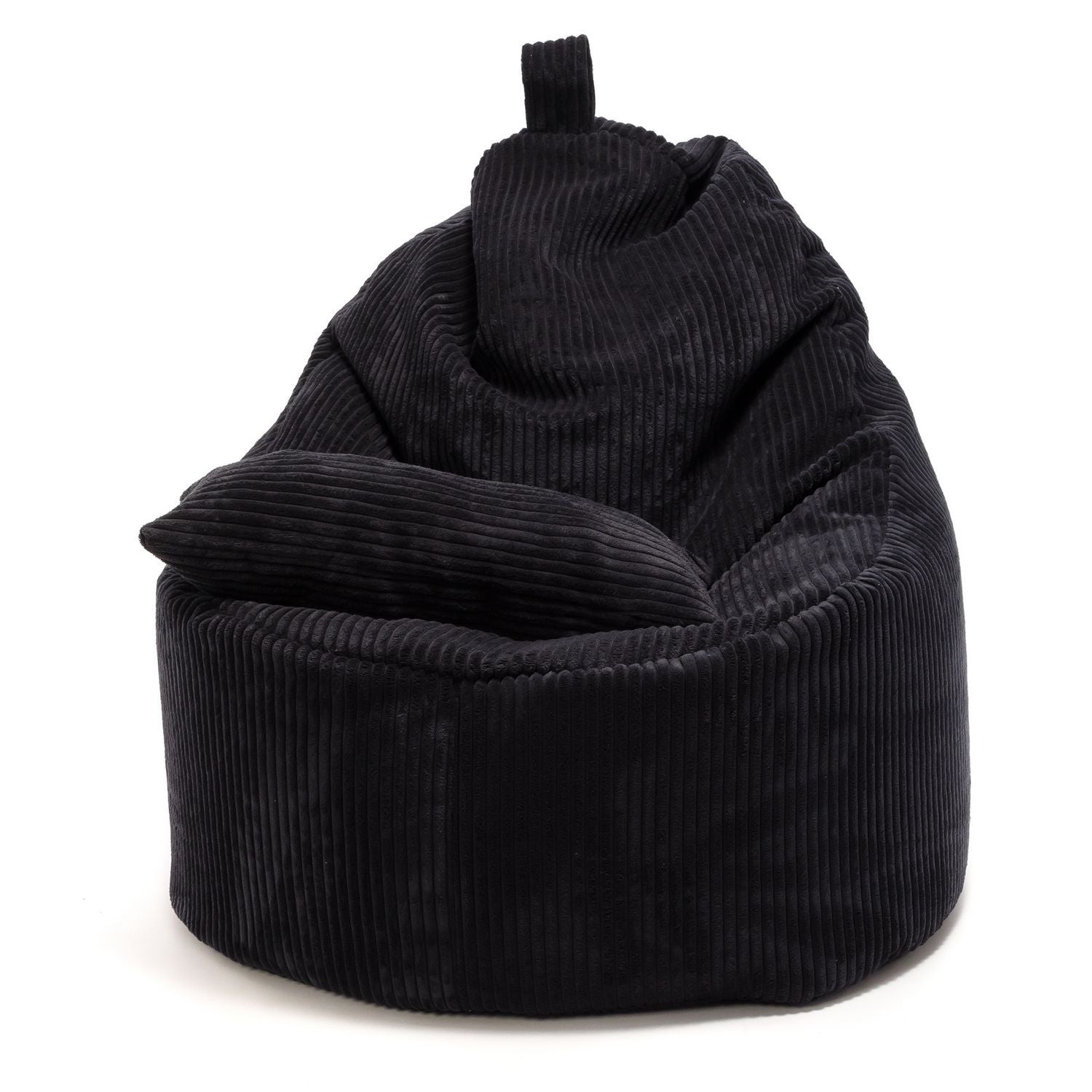 Yoko Pouf Poltrona Sacco In Velluto Cuscino e Maniglia Inclusi