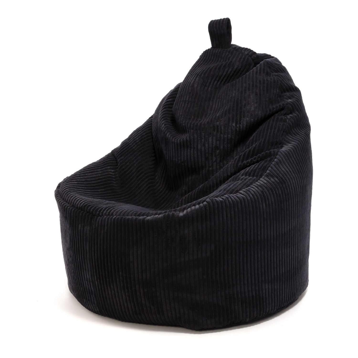 Yoko Pouf Poltrona Sacco In Velluto Cuscino e Maniglia Inclusi