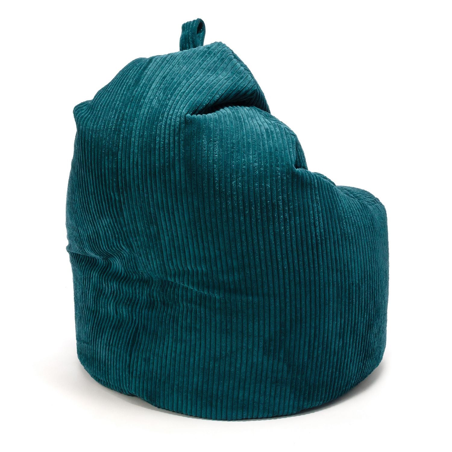 Yoko Pouf Poltrona Sacco In Velluto Cuscino e Maniglia Inclusi