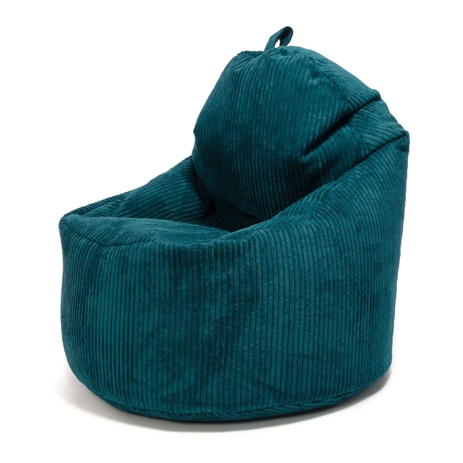 Yoko Pouf Poltrona Sacco In Velluto Cuscino e Maniglia Inclusi