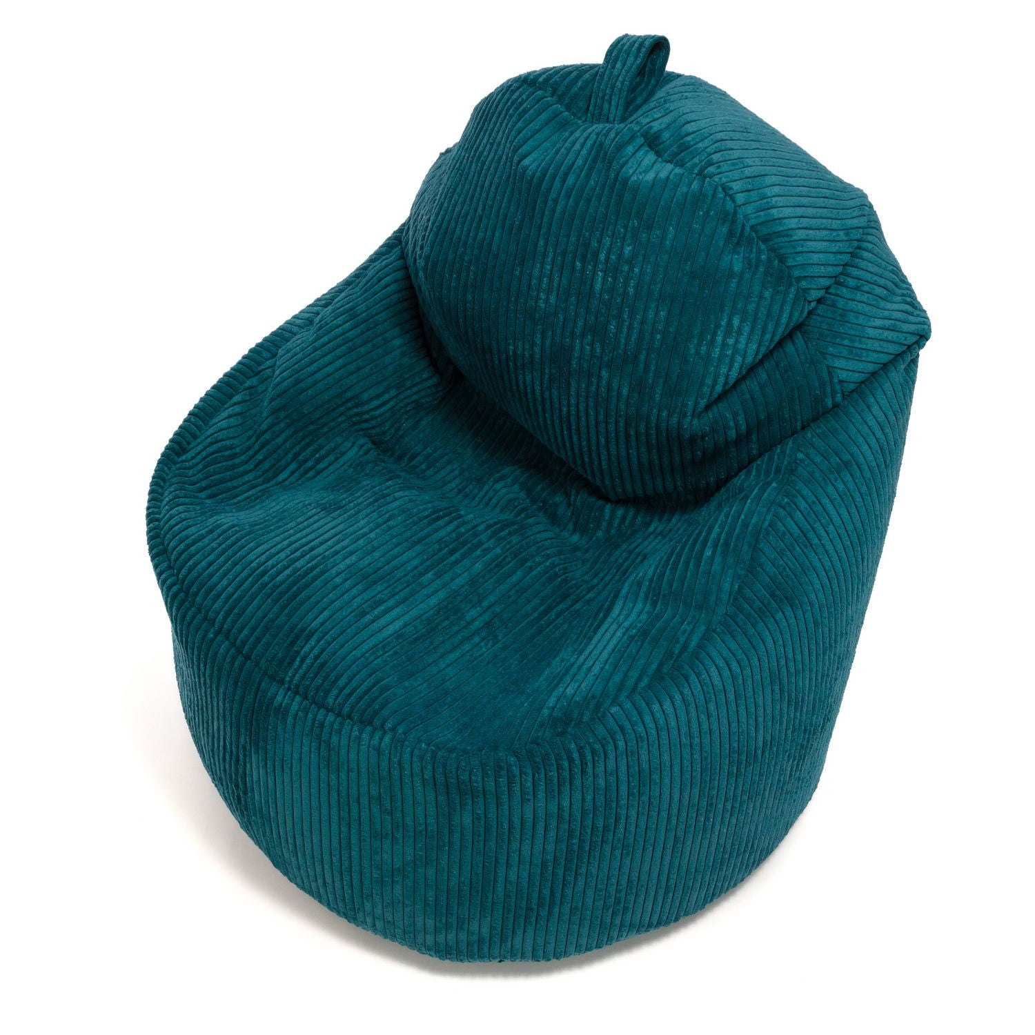 Yoko Pouf Poltrona Sacco In Velluto Cuscino e Maniglia Inclusi