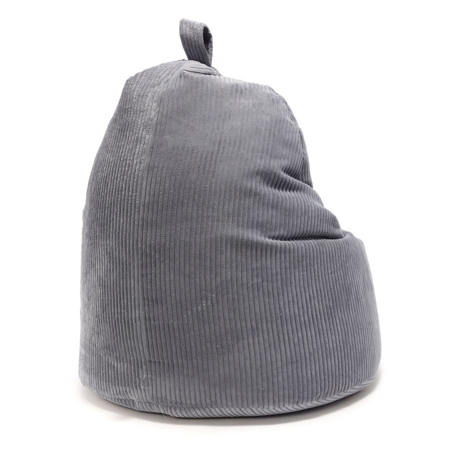 Yoko Pouf Poltrona Sacco In Velluto Cuscino e Maniglia Inclusi