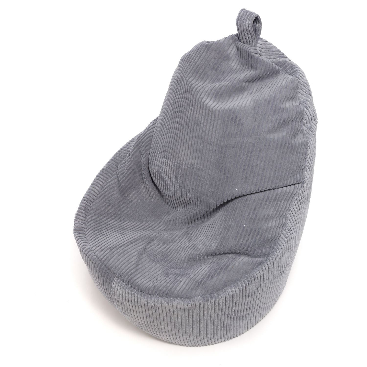 Yoko Pouf Poltrona Sacco In Velluto Cuscino e Maniglia Inclusi