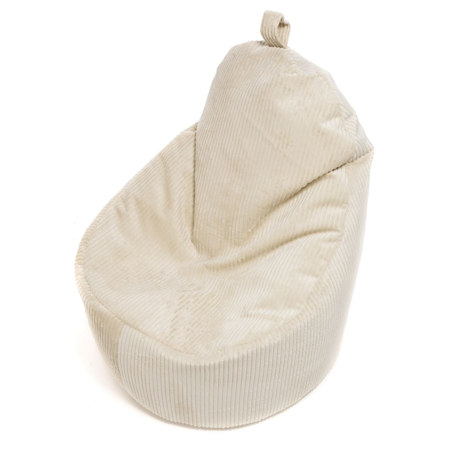 Yoko Pouf Poltrona Sacco In Velluto Cuscino e Maniglia Inclusi