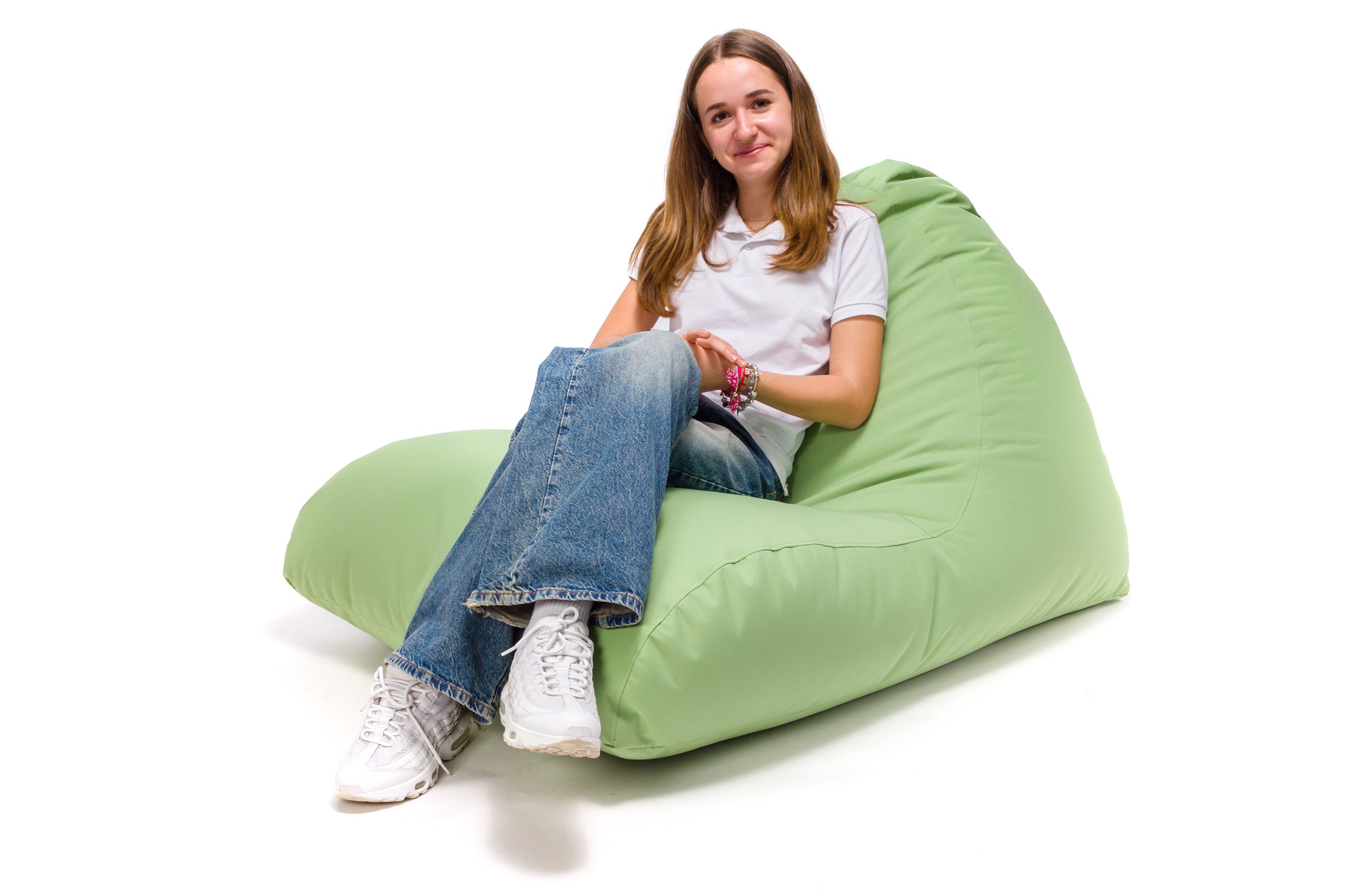 Emma Pouf Cuscino da esterno con maniglia