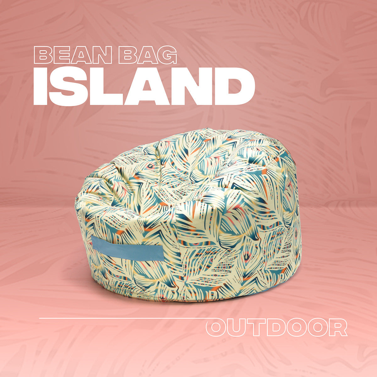 Island Mini Pouf Poltrona a Sacco da Esterno Outdoor