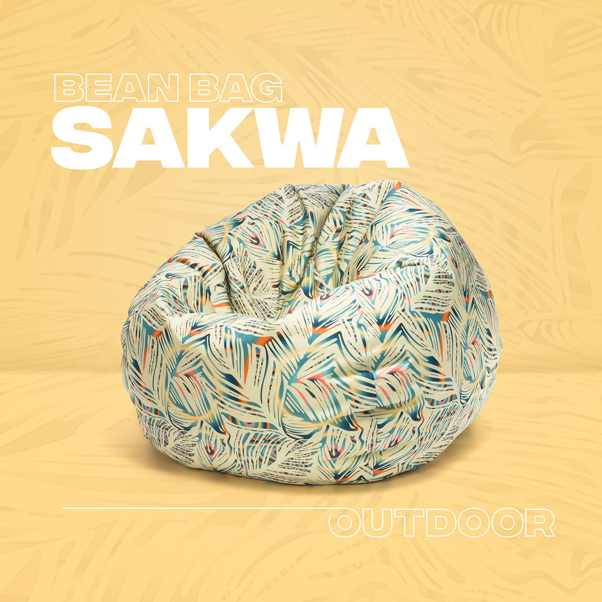 Pouf Poltrona a Sacco da Esterno Sakwa per Relax Outdoor