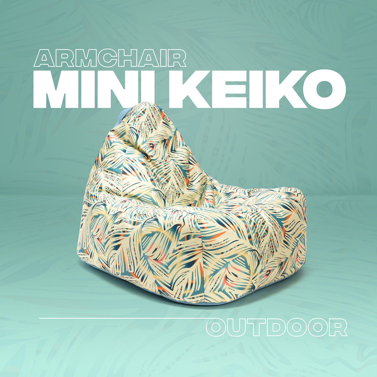 Pouf Poltrona a Sacco da Esterno Mini Keiko