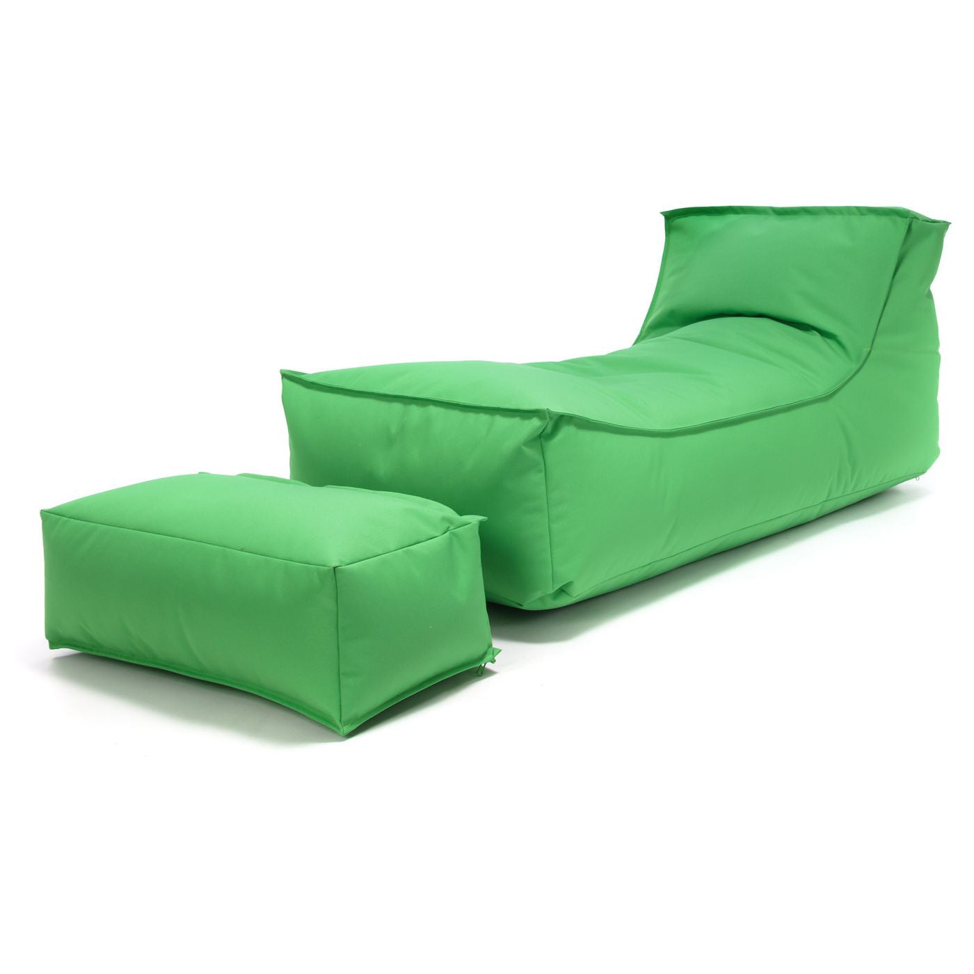 Camel Chaise Longue Pouf Poltrona Sacco per Esterno Impermeabile con poggiatesta rimovibile