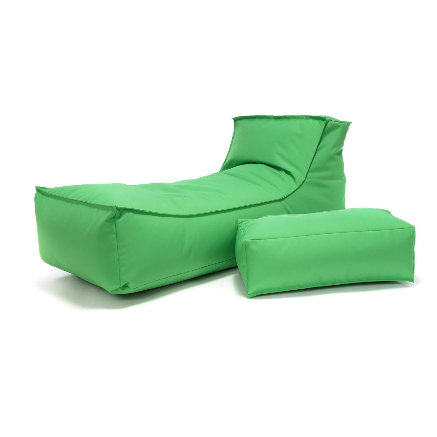 Camel Chaise Longue Pouf Poltrona Sacco per Esterno Impermeabile con poggiatesta rimovibile