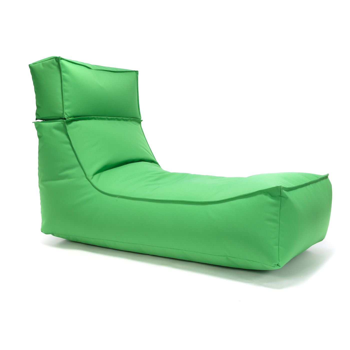 Camel Chaise Longue Pouf Poltrona Sacco per Esterno Impermeabile con poggiatesta rimovibile