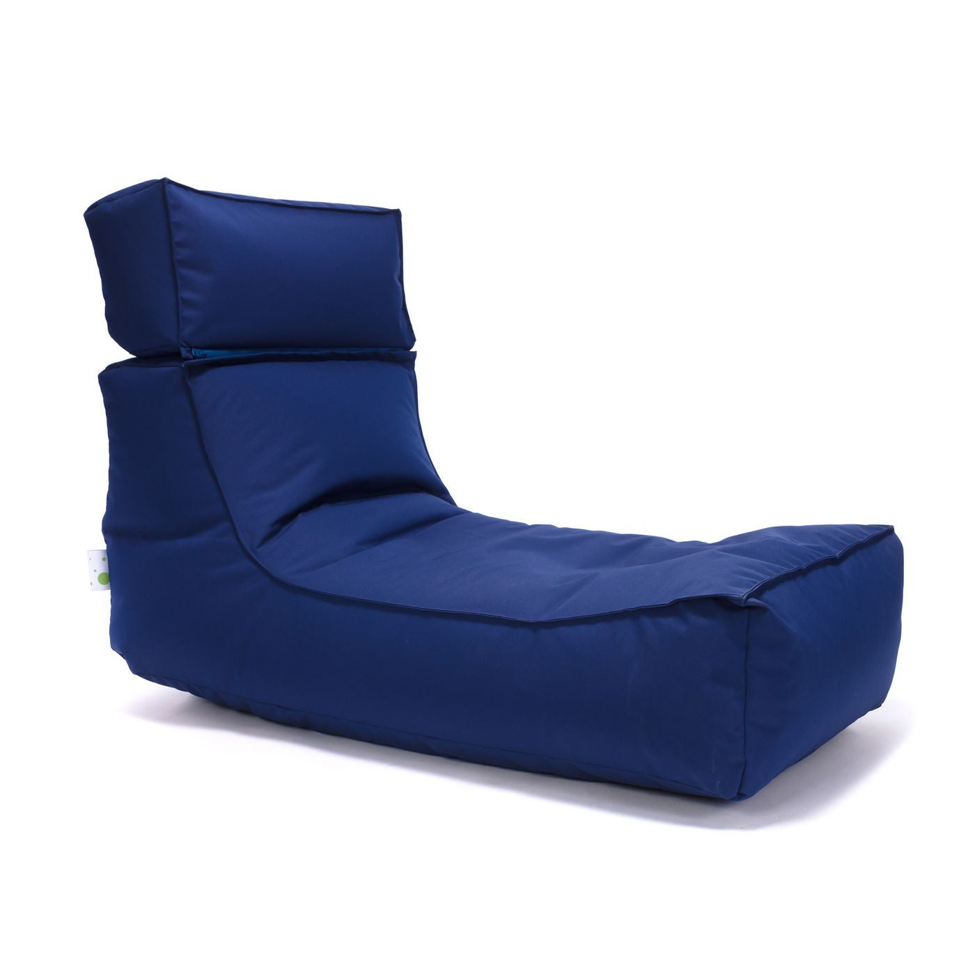 Camel Chaise Longue Pouf Poltrona Sacco per Esterno Impermeabile con poggiatesta rimovibile