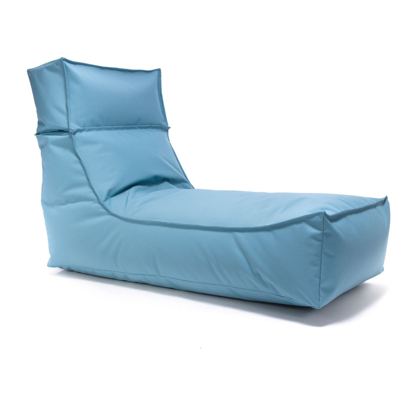 Camel Chaise Longue Pouf Poltrona Sacco per Esterno Impermeabile con poggiatesta rimovibile