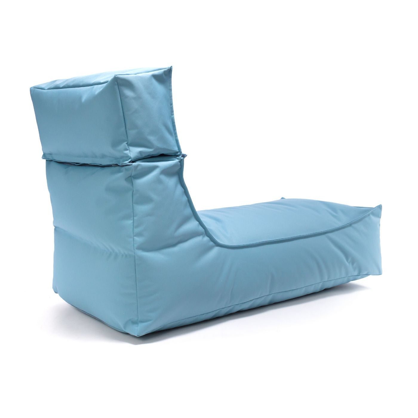 Camel Chaise Longue Pouf Poltrona Sacco per Esterno Impermeabile con poggiatesta rimovibile