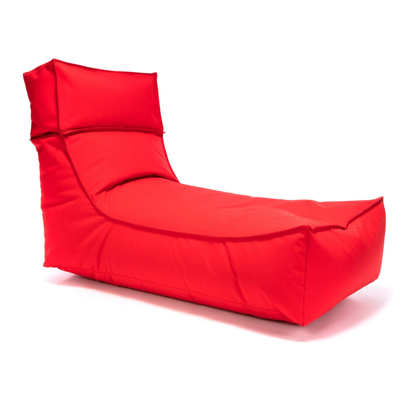 Camel Chaise Longue Pouf Poltrona Sacco per Esterno Impermeabile con poggiatesta rimovibile