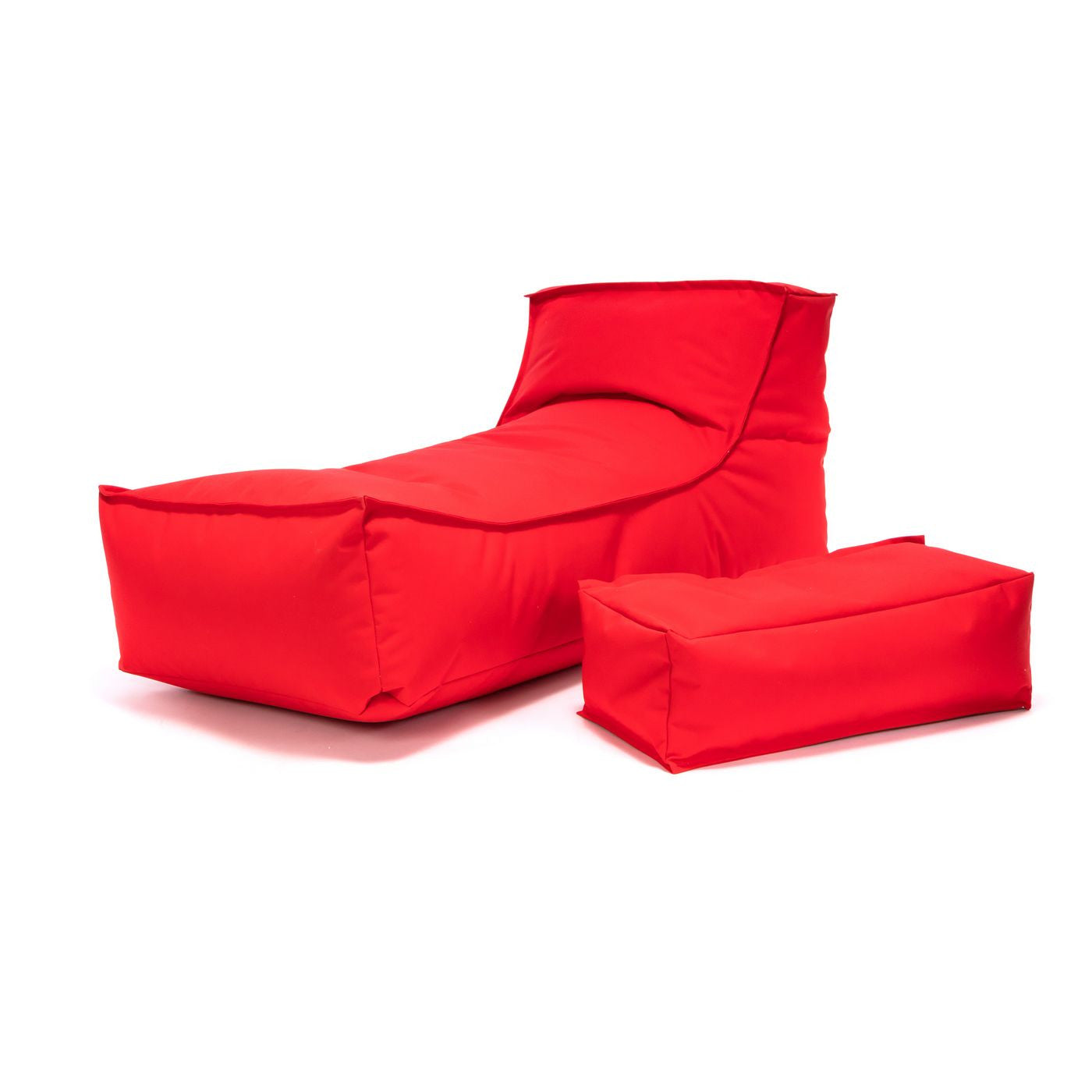 Camel Chaise Longue Pouf Poltrona Sacco per Esterno Impermeabile con poggiatesta rimovibile