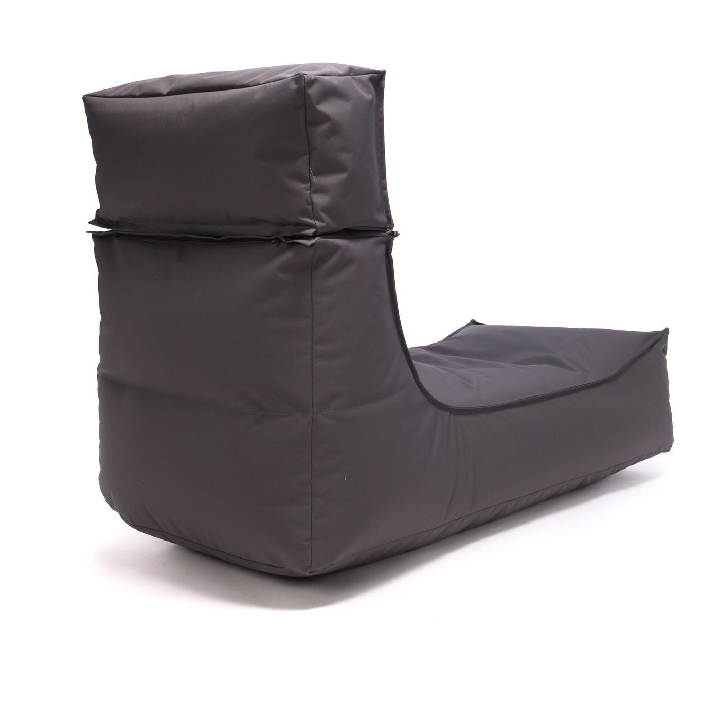 Camel Chaise Longue Pouf Poltrona Sacco per Esterno Impermeabile con poggiatesta rimovibile