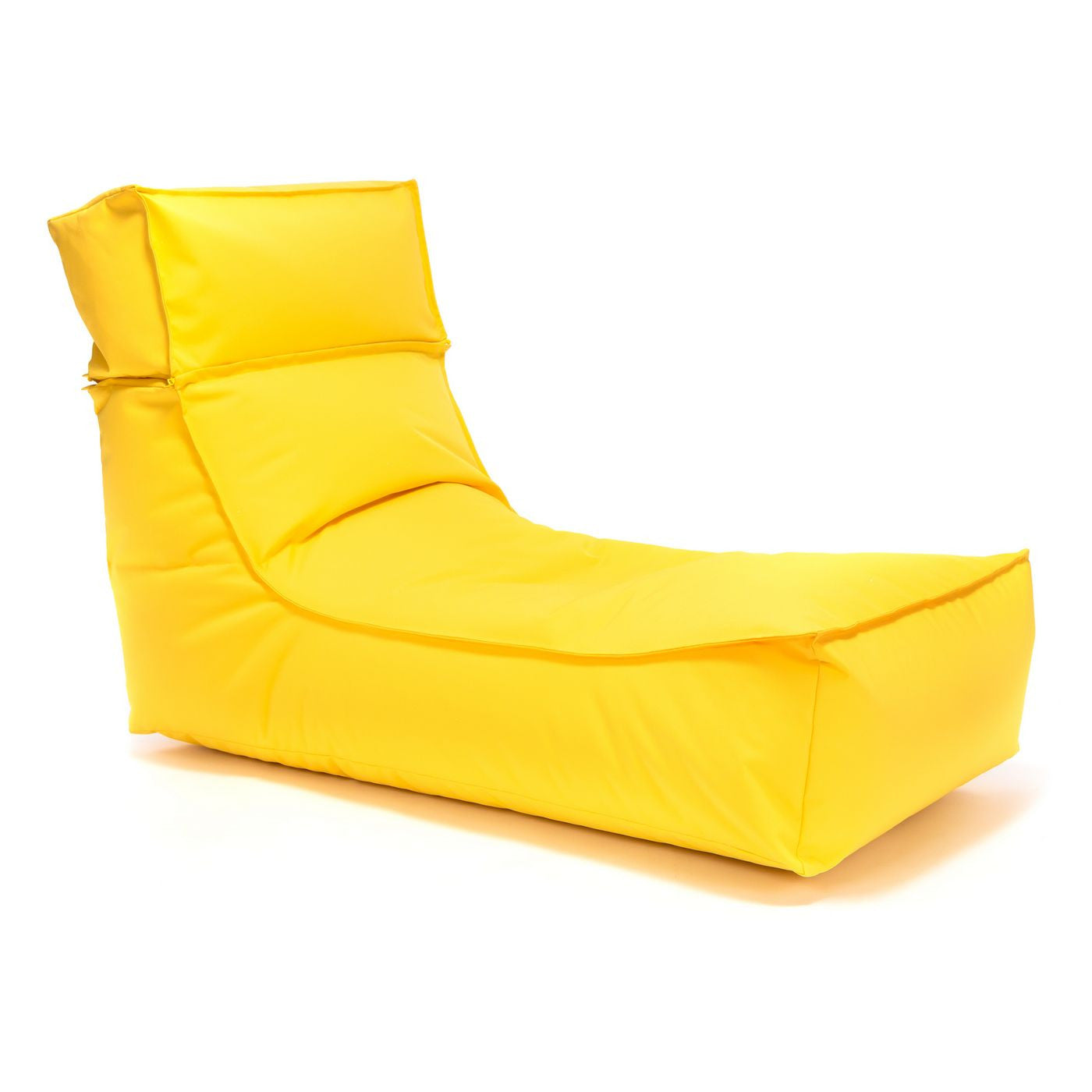 Camel Chaise Longue Pouf Poltrona Sacco per Esterno Impermeabile con poggiatesta rimovibile