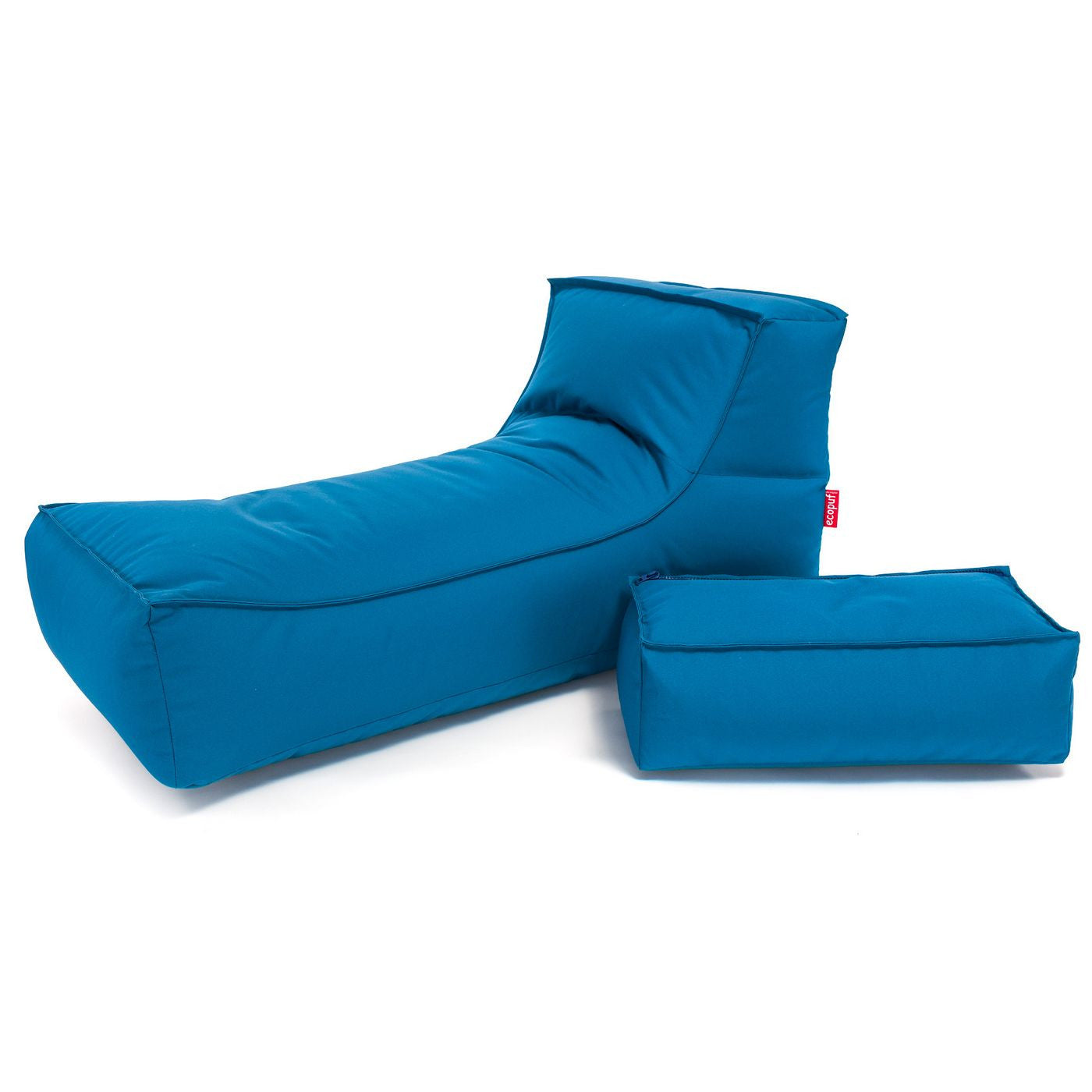Camel Chaise Longue Pouf Poltrona Sacco per Esterno Impermeabile con poggiatesta rimovibile