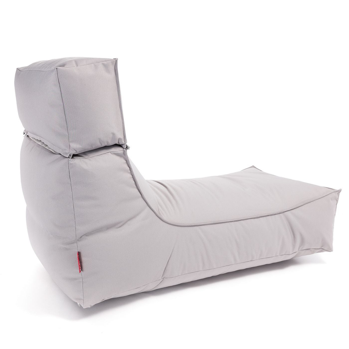 Camel Chaise Longue Pouf Poltrona Sacco per Esterno Impermeabile con poggiatesta rimovibile