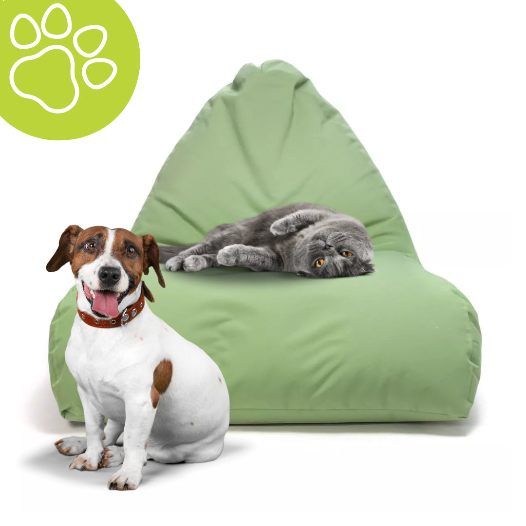 Emma Pouf Cuscino da esterno con maniglia