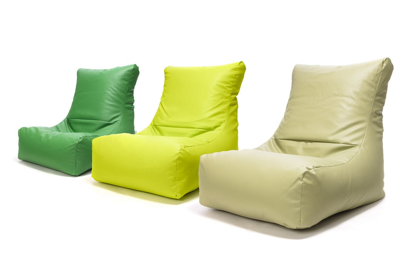 Sakura Pouf Poltrona Sacco seduta in ecopelle schienale alto