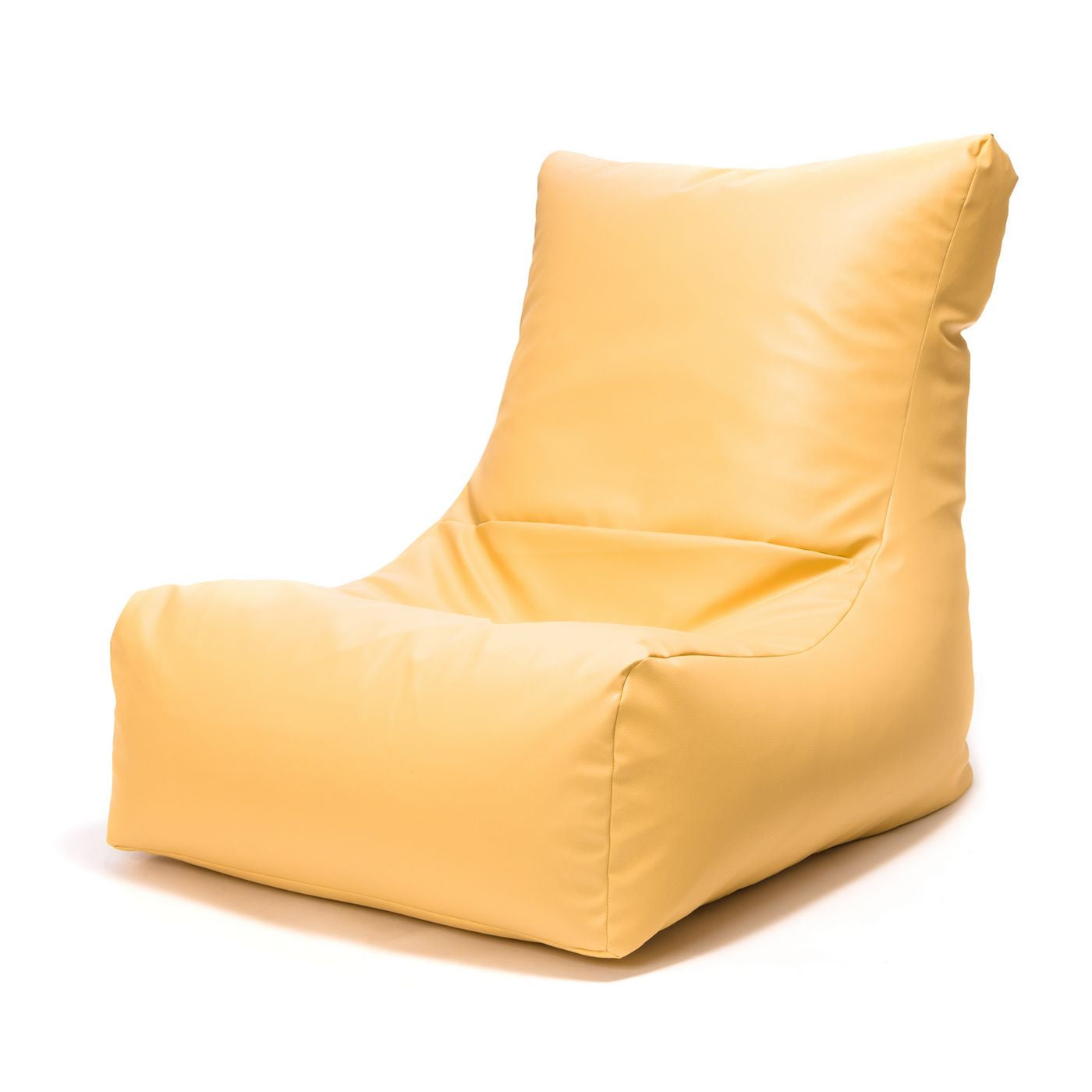 Sakura Pouf Poltrona Sacco seduta in ecopelle schienale alto