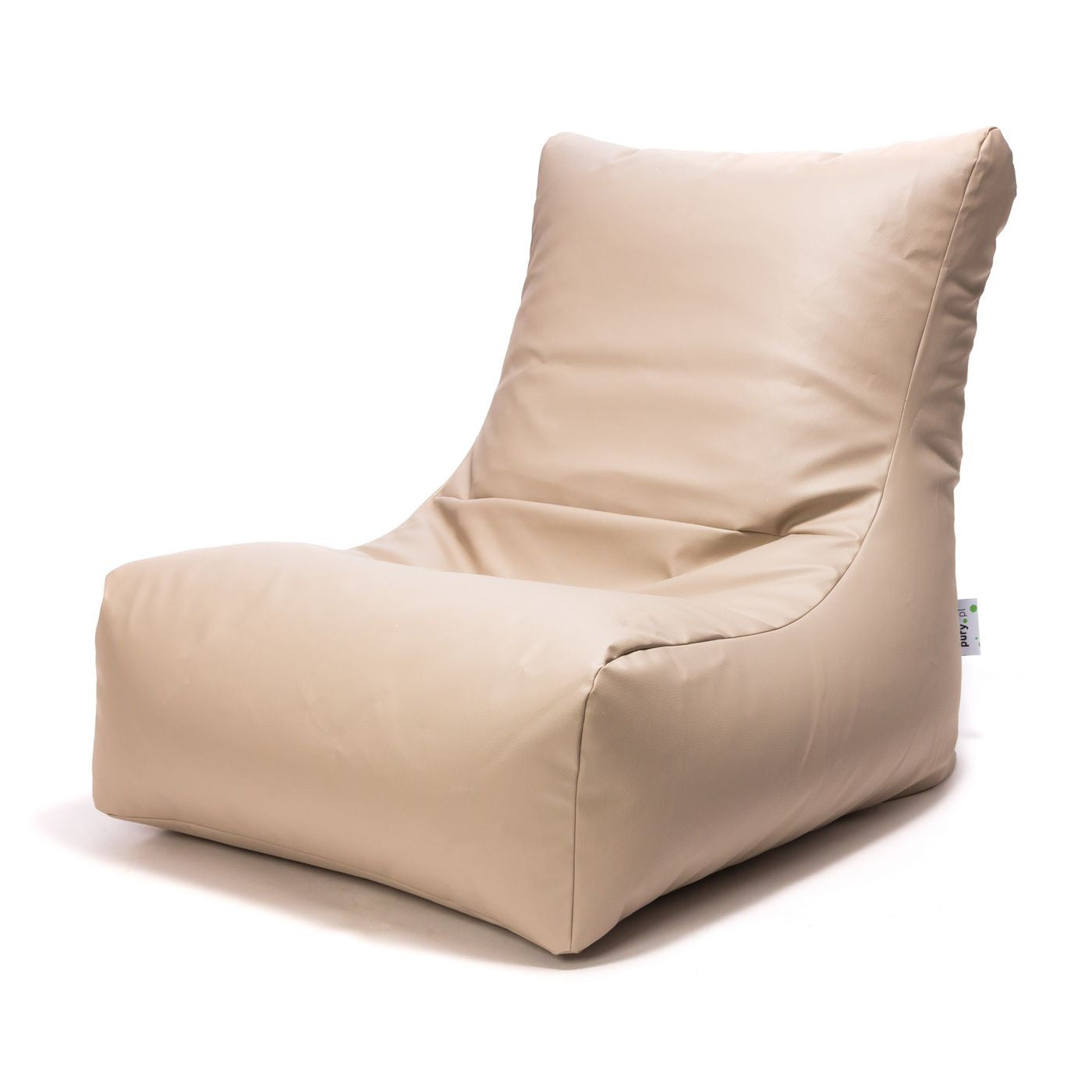Sakura Pouf Poltrona Sacco seduta in ecopelle schienale alto