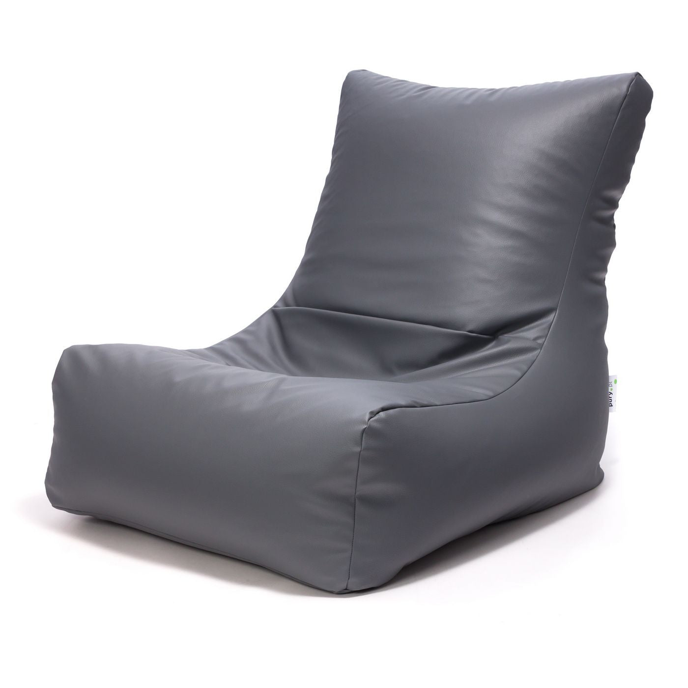 Sakura Pouf Poltrona Sacco seduta in ecopelle schienale alto