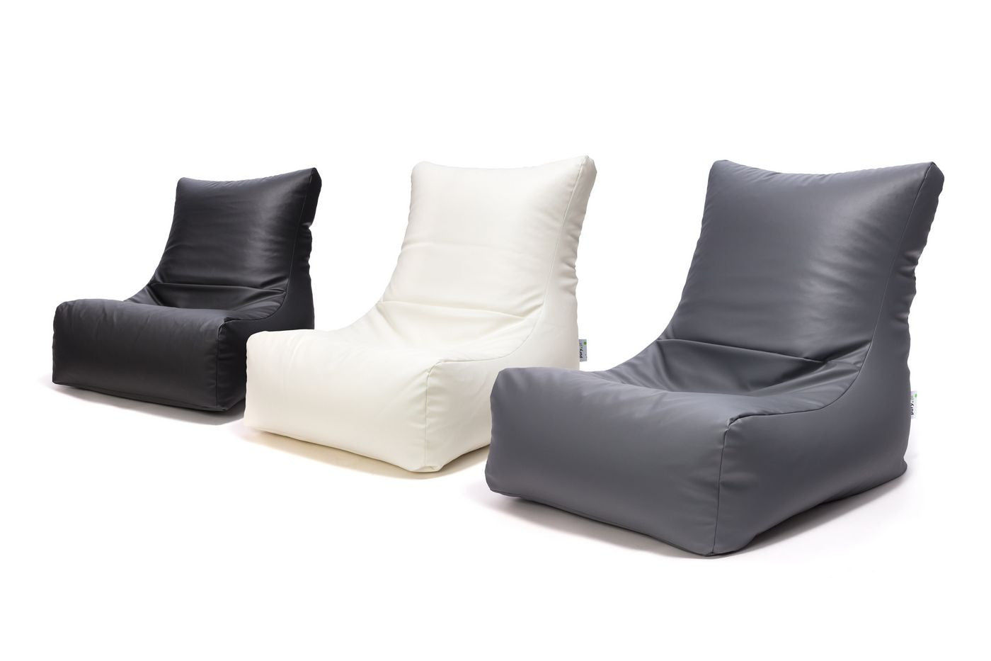 Sakura Pouf Poltrona Sacco seduta in ecopelle schienale alto