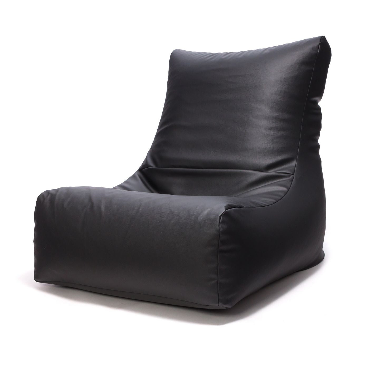 Sakura Pouf Poltrona Sacco seduta in ecopelle schienale alto
