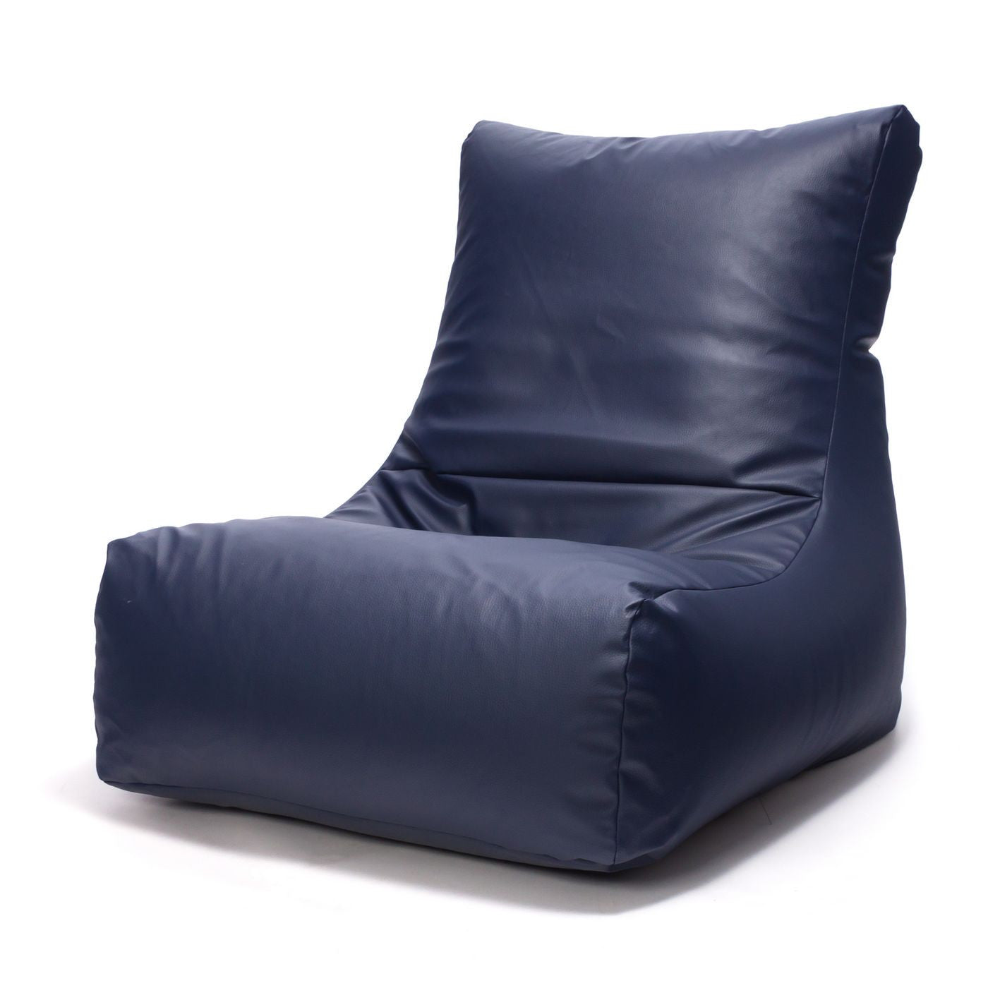 Sakura Pouf Poltrona Sacco seduta in ecopelle schienale alto