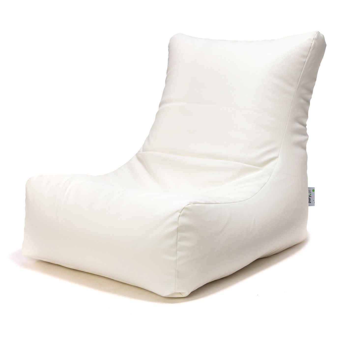Sakura Pouf Poltrona Sacco seduta in ecopelle schienale alto